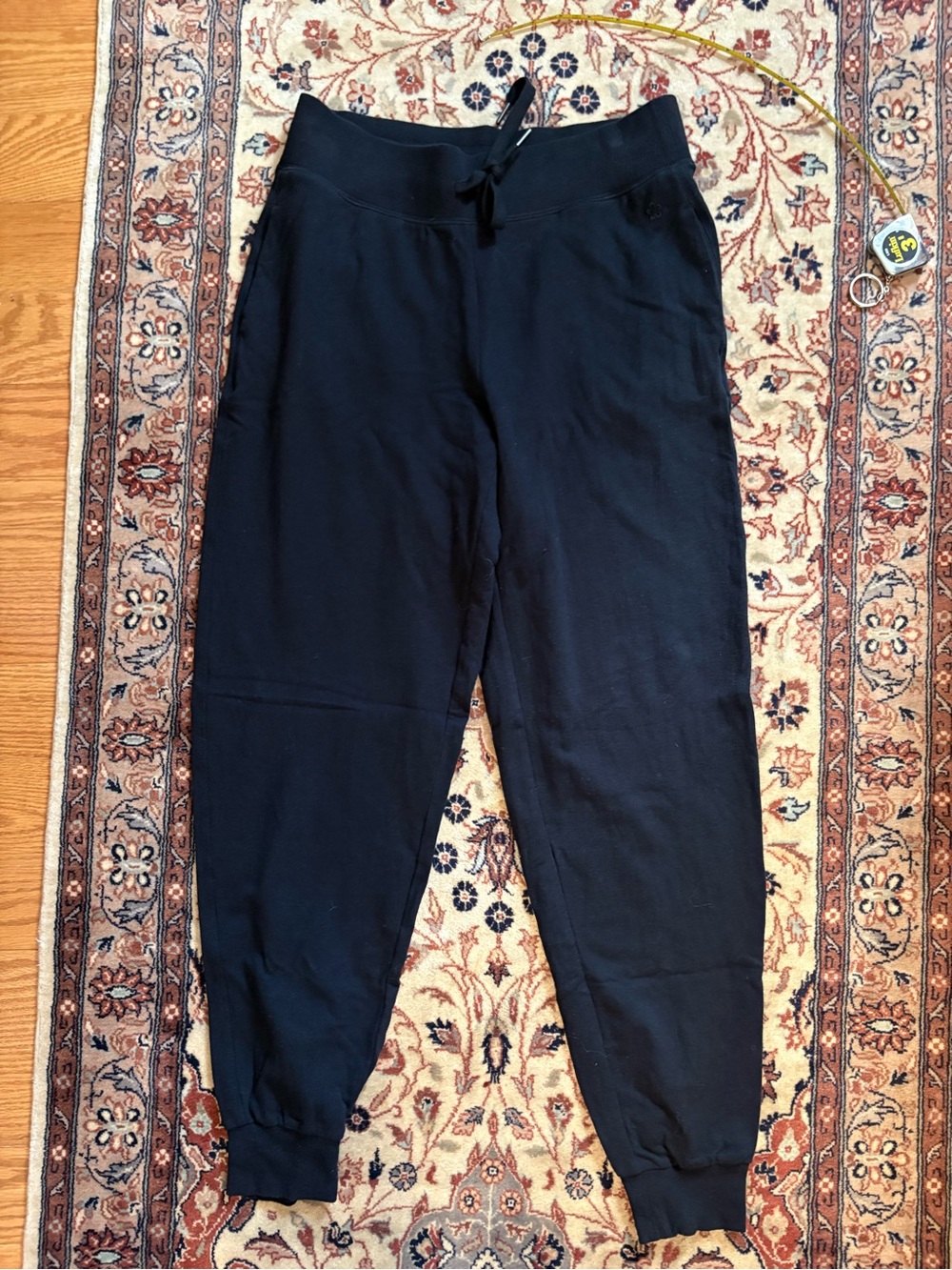 Tuff Athletics Black Cotton-blend Sweatpants